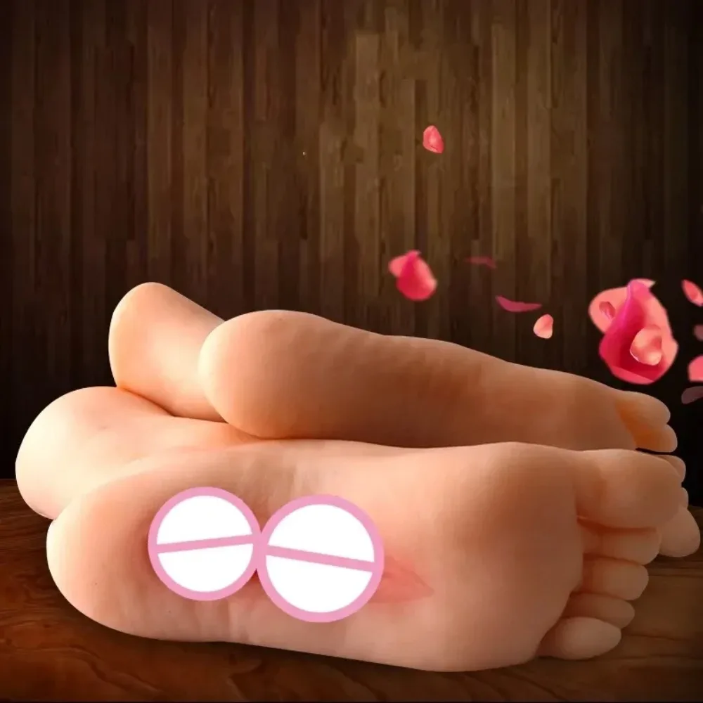 GF مهبل القدم الاصطناعي كأس الاستمناء الذكور أقدام مثيرة ألعاب مثيرة الكبار للرجال