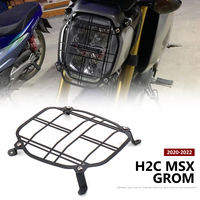 New Motorcycle Headlight Guard Protector Lens Cover Accessories Black For HONDA H2C Msx Grom 2020 2021 2022 H2C MSX GROM