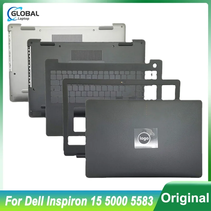 

New Original Laptop Case LCD Back Cover Bezel Front Palmrest Bottom Case Top Upper Housing for Dell Inspiron 15 5000 5583 06DWT6