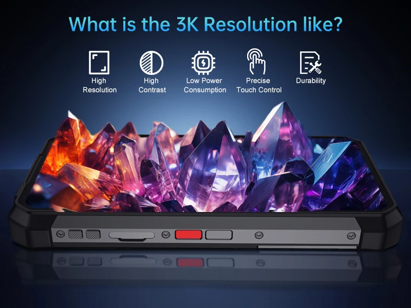 8849 SHARK 3 by Unihertz Rugged Smartphone Android 14 32GB 512GB Dimensity 8300 3K AMOLED Screen 11600mAh Night Camera 5G Phone