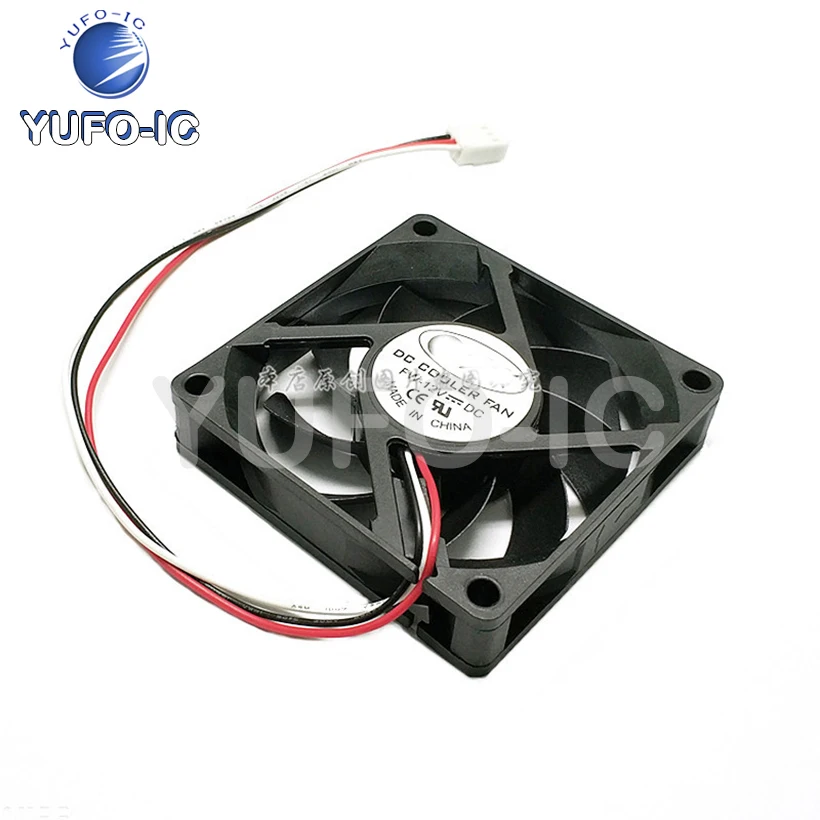 Free Ship 4pcs  Computer/Chassis/CPU Size Fan 12V/5v 0.2A The Heat Dissipation Fan 3CM/4/5/6/7/8/9 12CM YUFO-FAN345