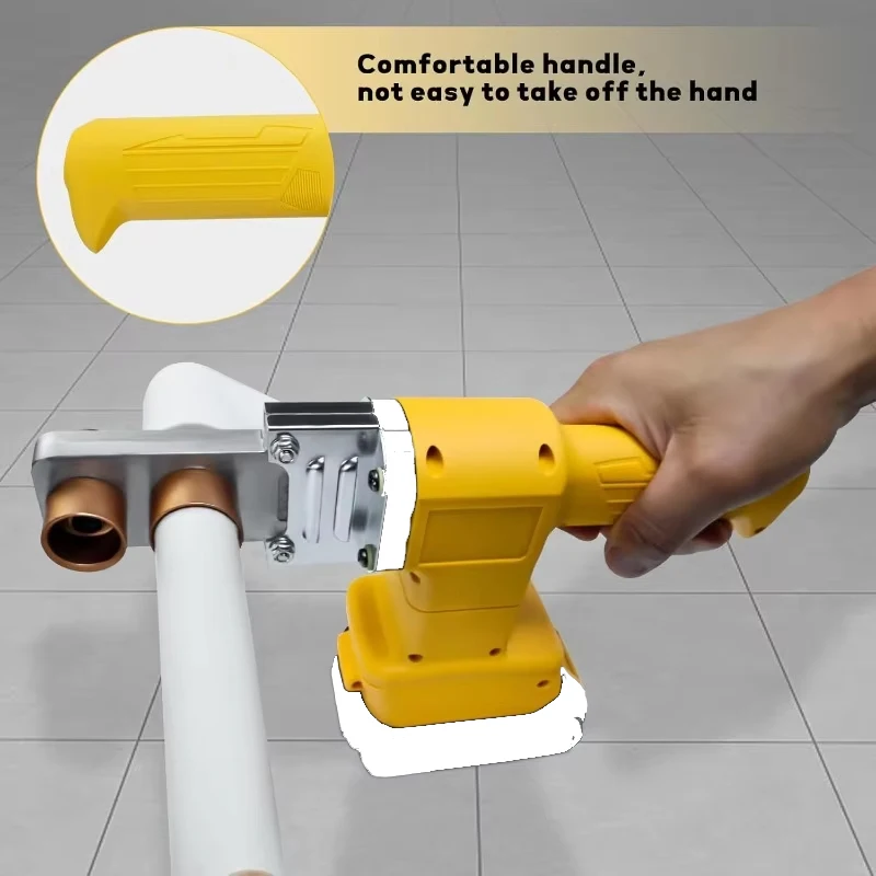 

For Dewalt 18V 20V Battery Cordless Pipe Welding Machine Portable Electric PPR Water Pipe Plastic Tube Heating Hot Melt Tool