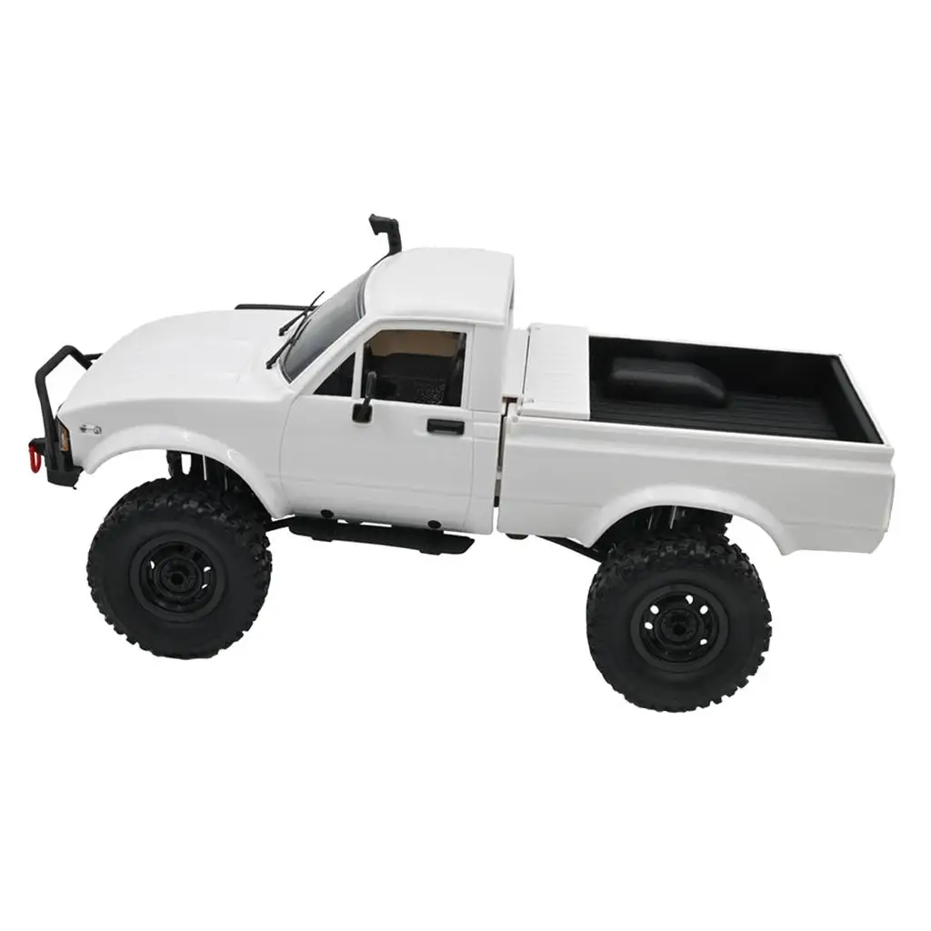 1:16 스케일 RC 자동차, 원격 제어 트럭, WPL C 모델 장난감 원격 제어 전기 등산 차량 픽업 4WD RC 자동차