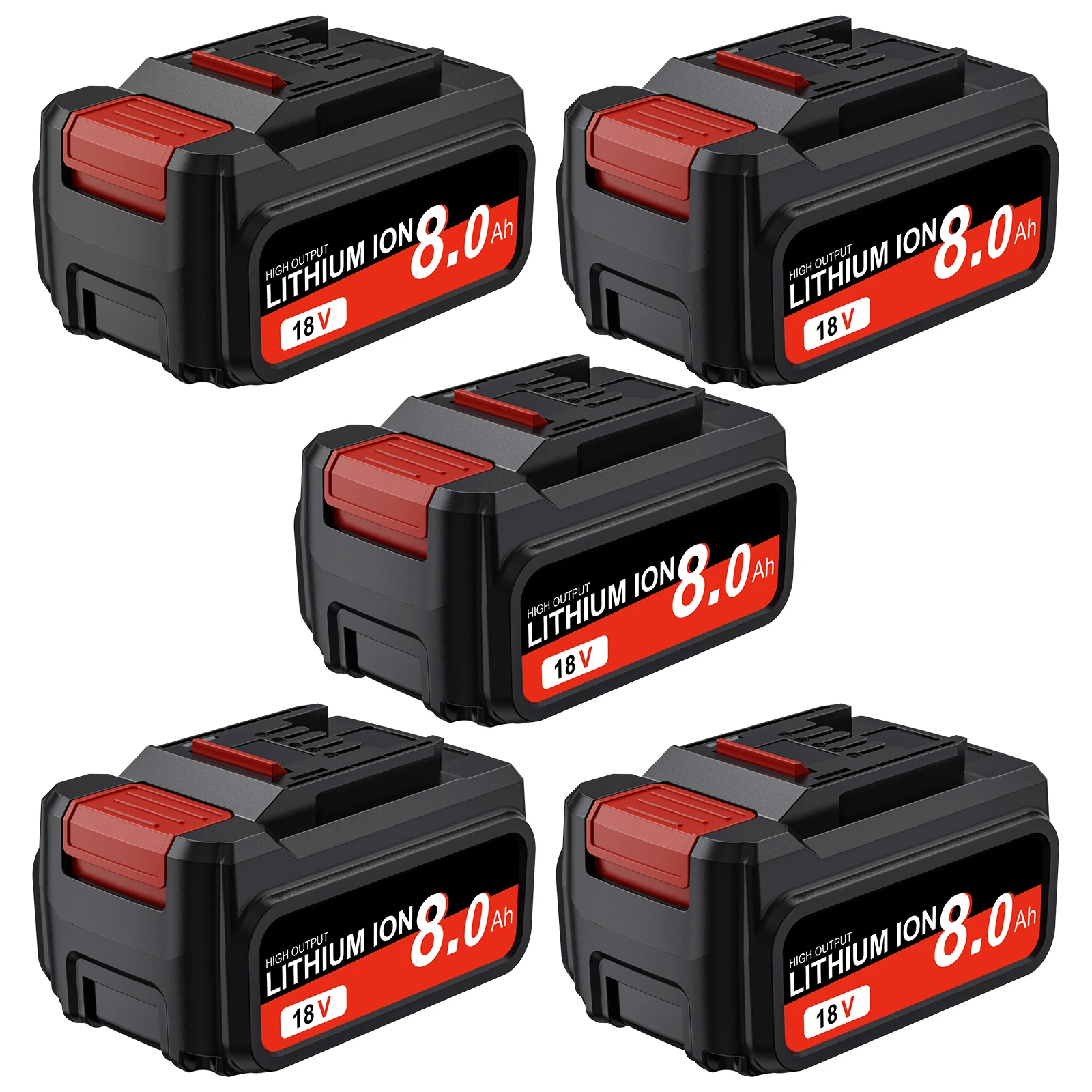 Für EINHELL EIN18C2 18V 8000mAh Li-Ionen-Akku, kompatibel mit Power X-Change PX-BAT4 PX-BAT52 GE-LC 18 Li-Serie