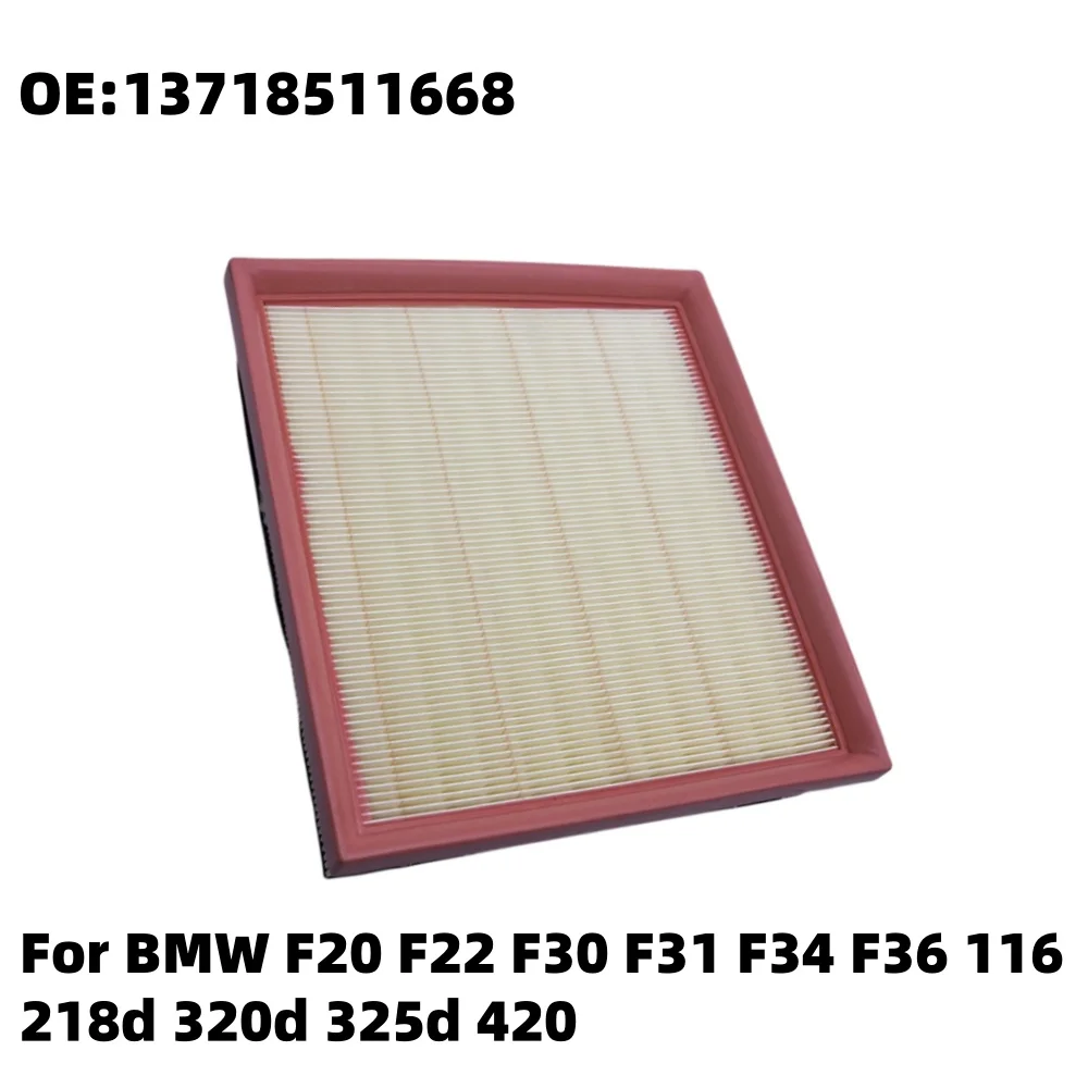 

Car Air Filter Element For BMW F20 F22 F30 F31 F34 F36 116 218d 320d 325d 420 Diesel Engine High Flow Intake 13718511668