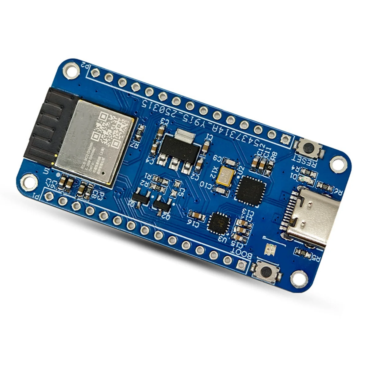 ABNJ ESP32-H2-MINI Development Board with RGB Light,Support USB+UART Burn-in