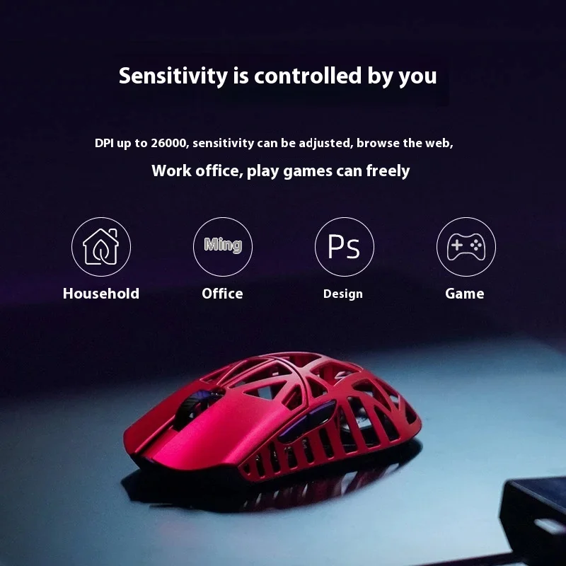 Wlmouse Beast X Wireless Mouse Wanling Sword X Mouse Magnesium Alloy Customized Max Mini Gaming Mouse Pc Gamer Accessories Gifts