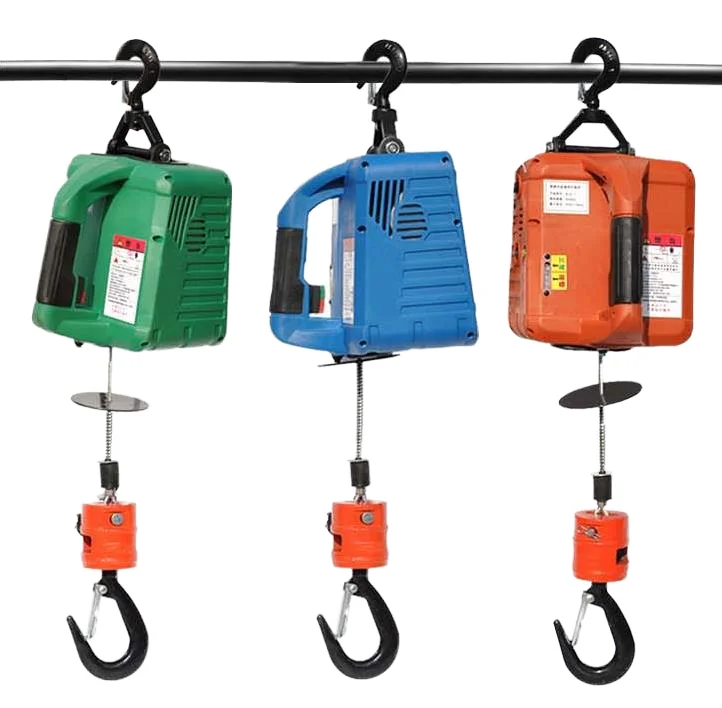 

JNDO 220V/110V Mini Electric Hoist Lifting Tools Wireless 500KG Electric Winch Portable Electric Traction Hoist