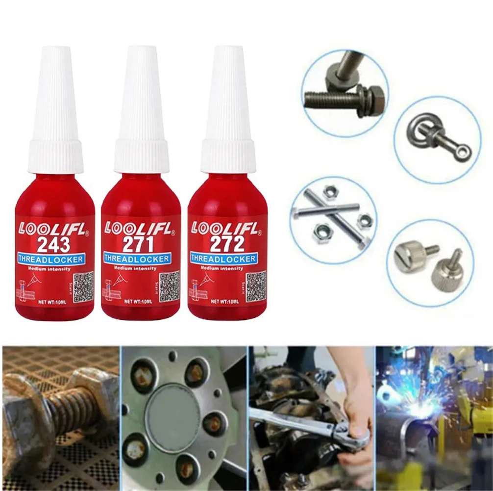243 threadlocker 263 threadlocker 272/271/222/290/277 adhesivo anaeróbico resistente a altas temperaturas 262