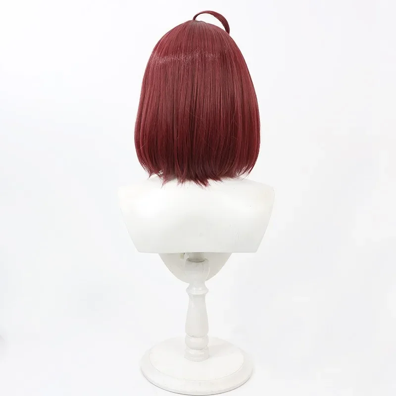 아야세 모모 코스프레 가발 애니메이션 Dandadan 짧은 보보 내열성 합성 머리 할로윈 역할 놀이 파티 가발 소녀 여성