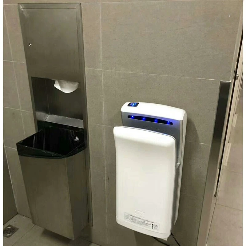 Induction Dryer High-efficiency Filtration Double-sided Jet Hand Dryer Public Toilet Hardcover Floor-to-ceiling Hand Dryer