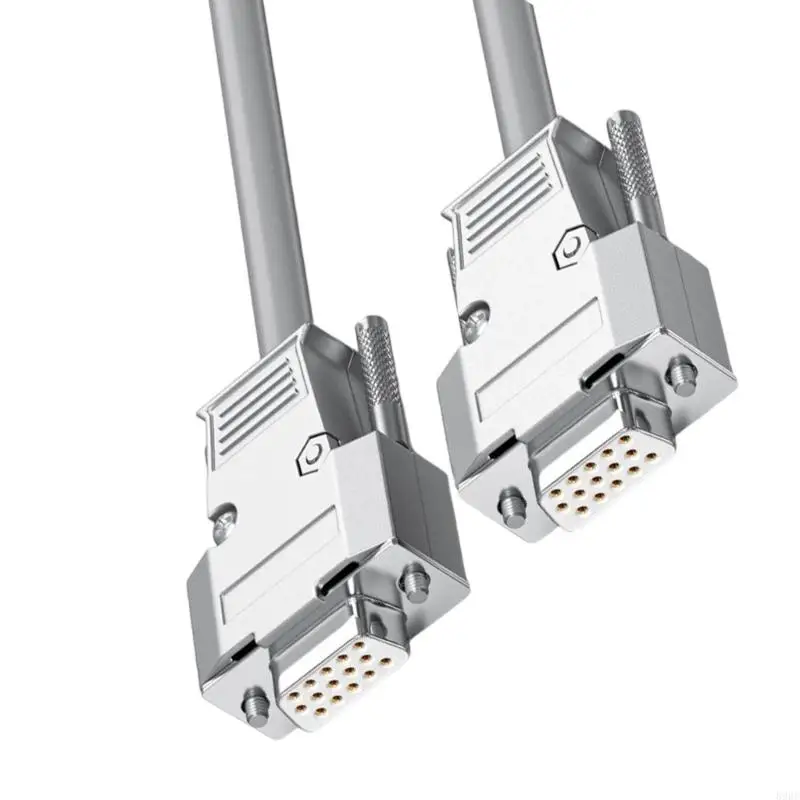 HDB15 Drag Chain Cable Continuous Flexing High Stress Industrial VGA Male/Female 896C