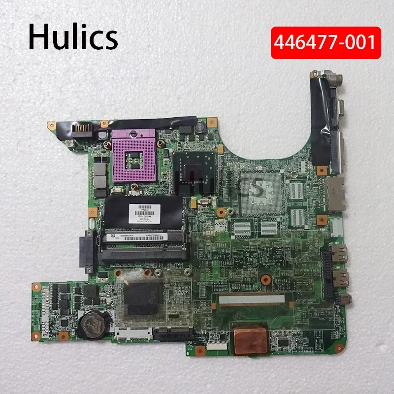 

Hulics б/у 446477 -001 Материнская плата подходит для HP PAVILION DV6000 446477 Материнская плата ноутбука DA0AT3MB8E0 REV:E Основная плата