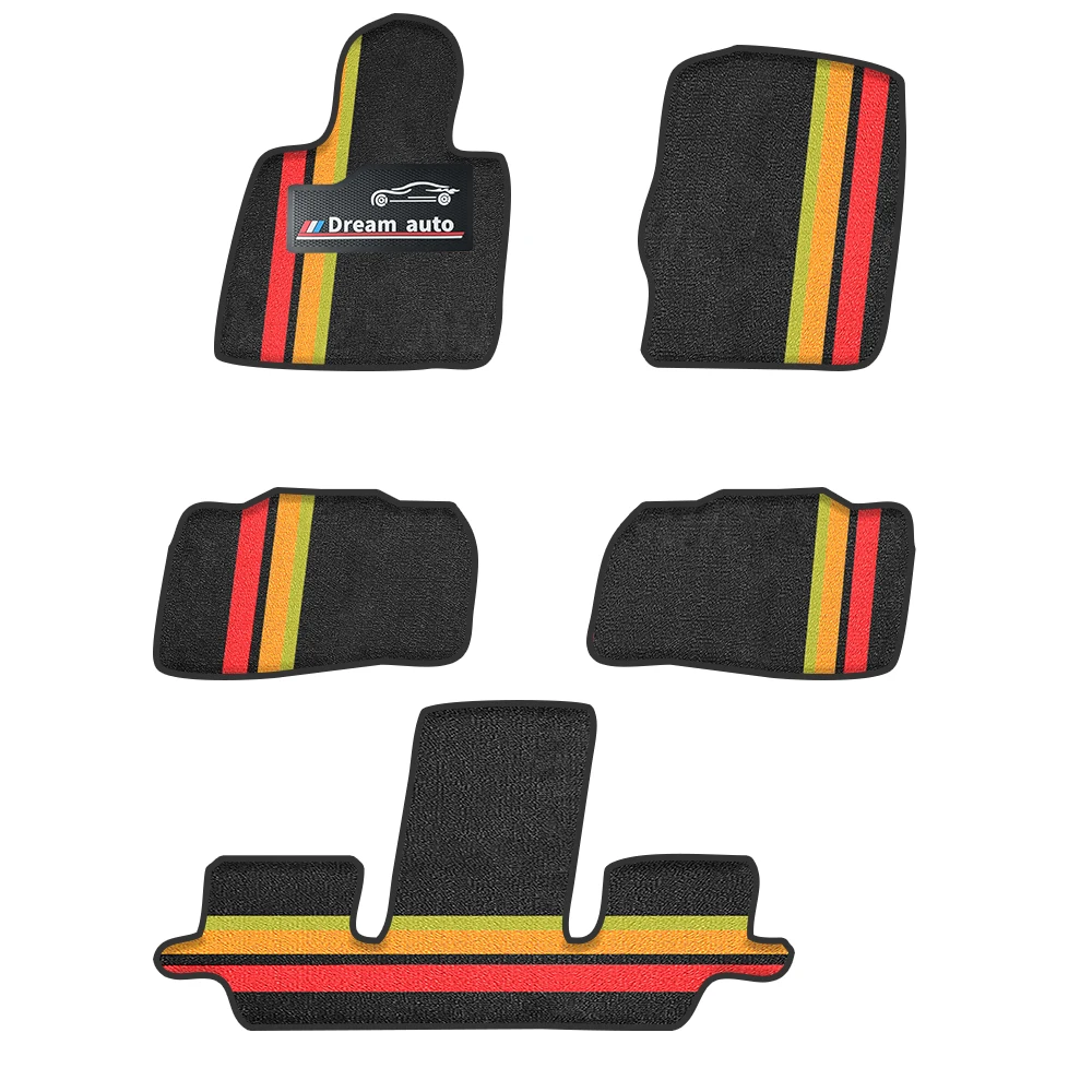 

Car Floor Mat For Ford Explorer 2023–2024 U625 MK6 6seats Waterproof Interior Protection Accessories Car Mats Full Set