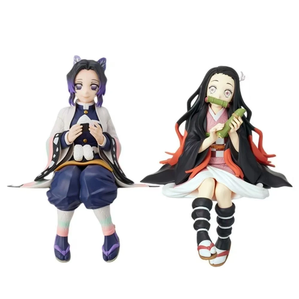 

Anime Demon Slayer Action Figures Tanjirou Nezuko Zenitsu Tomioka Giyuu Kochou Anime Figure Collect Kid Doll Toys for Children