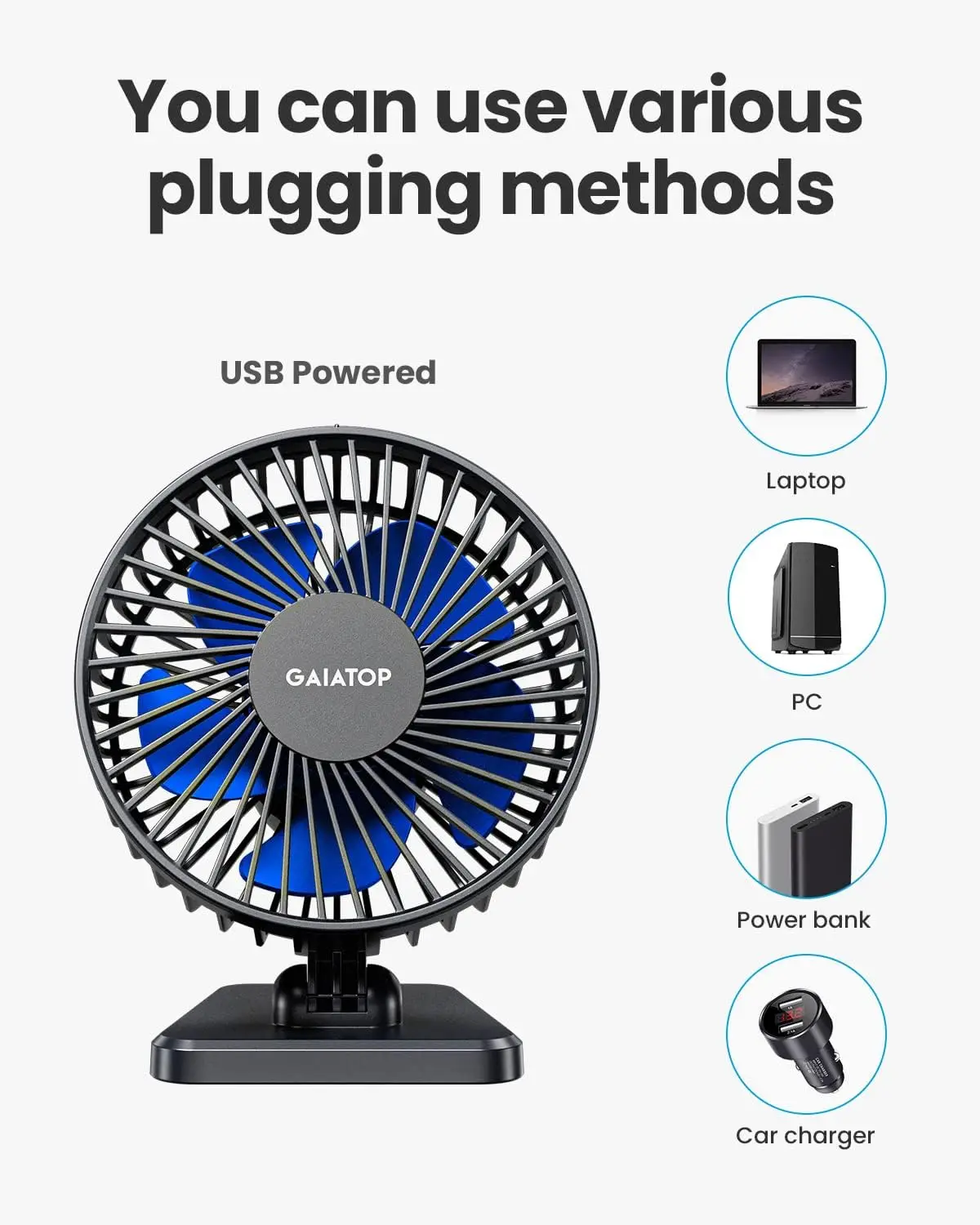 Usb bureauventilator stil 3 standen instelbare tafelventilator thuis_voghion.com