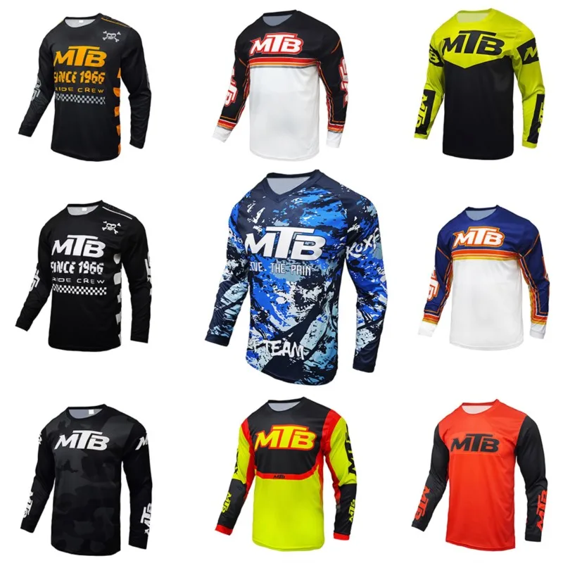 Outdoor Full Sleeve Riding Shirt, 5 Sizes S-XXL, Assorted Styles, Durable Fabric for Cycling Competition & Night Motorbike Tour