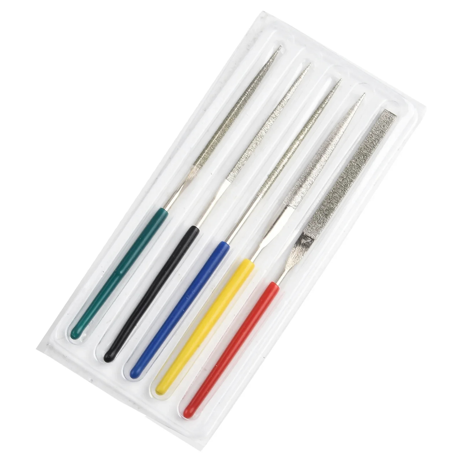 

5Pcs Small Diamond Files Needle Set Wood Rasp Metal Polishing Hand File Tools For Metal Glass Stone Wood Carving