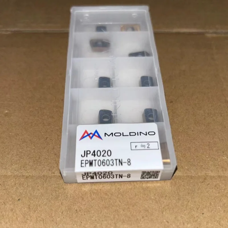 

Hitachi/MOLDIND EPMT0603TN-8 JP4020 EPNW0603TN-8 JP4020 turning blade carbide inserts Cutting Tools 10Pcs