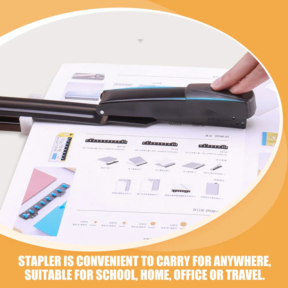 large-capacity-manual-stapler-long-arm-design-sturdy-iron-construction-portable-office-stapler-for-desk-school-home-office