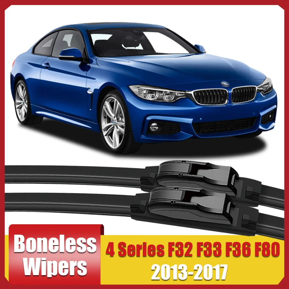 For BMW 4 Series F32 F33 F36 F80 2013-2017 Front Windshield Wiper Blade Car Wiper Blade Refill Window Cleaning Car Accessories