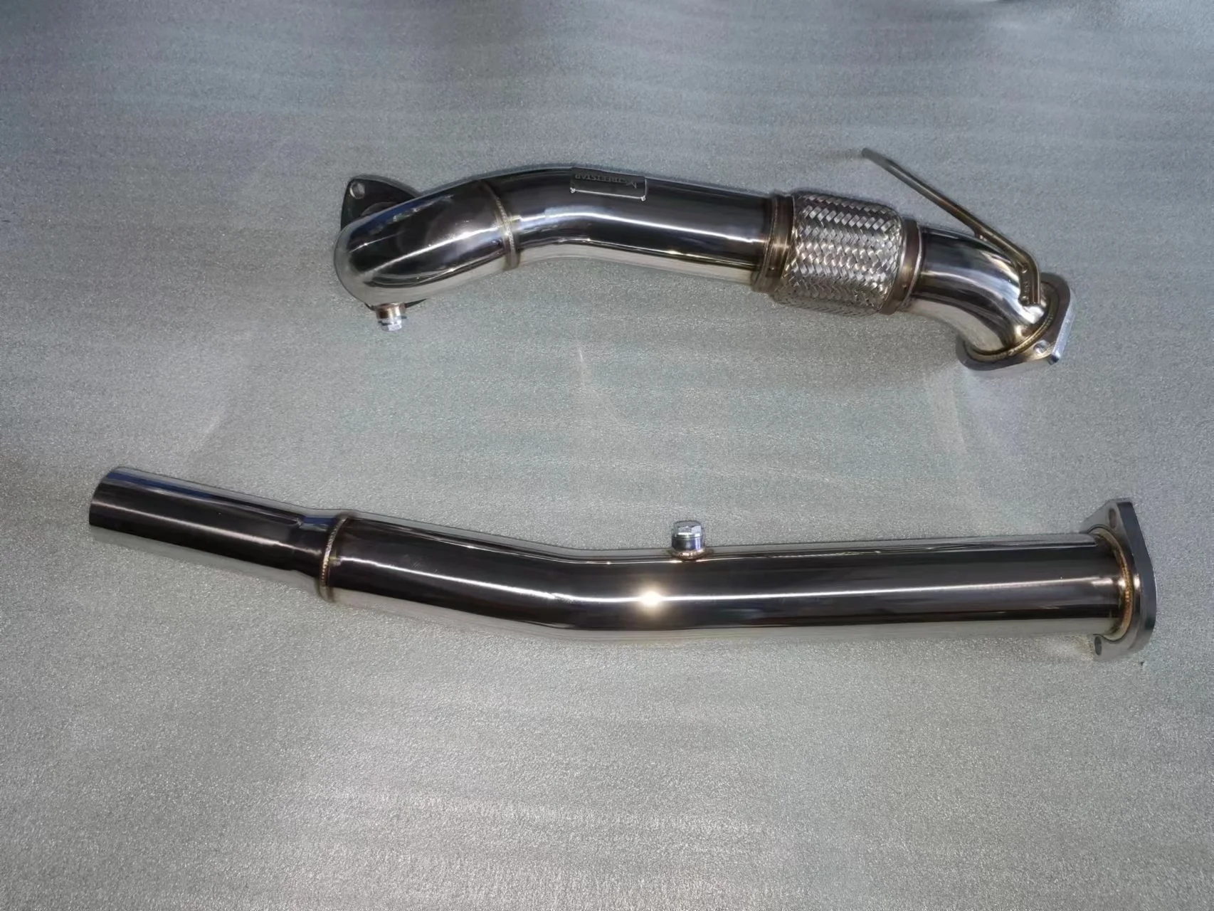 Exhaust Downpipes Stainless for a UDI A3 S3 TT SEAT LEON CUPRA R 1.8T