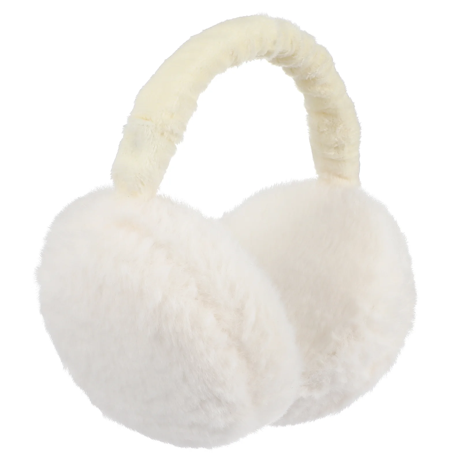 Winter Ear Muff for Women Girls Warm Plush Earmuff Foldable Ear Warmer Ear Cover for Outdoor plush