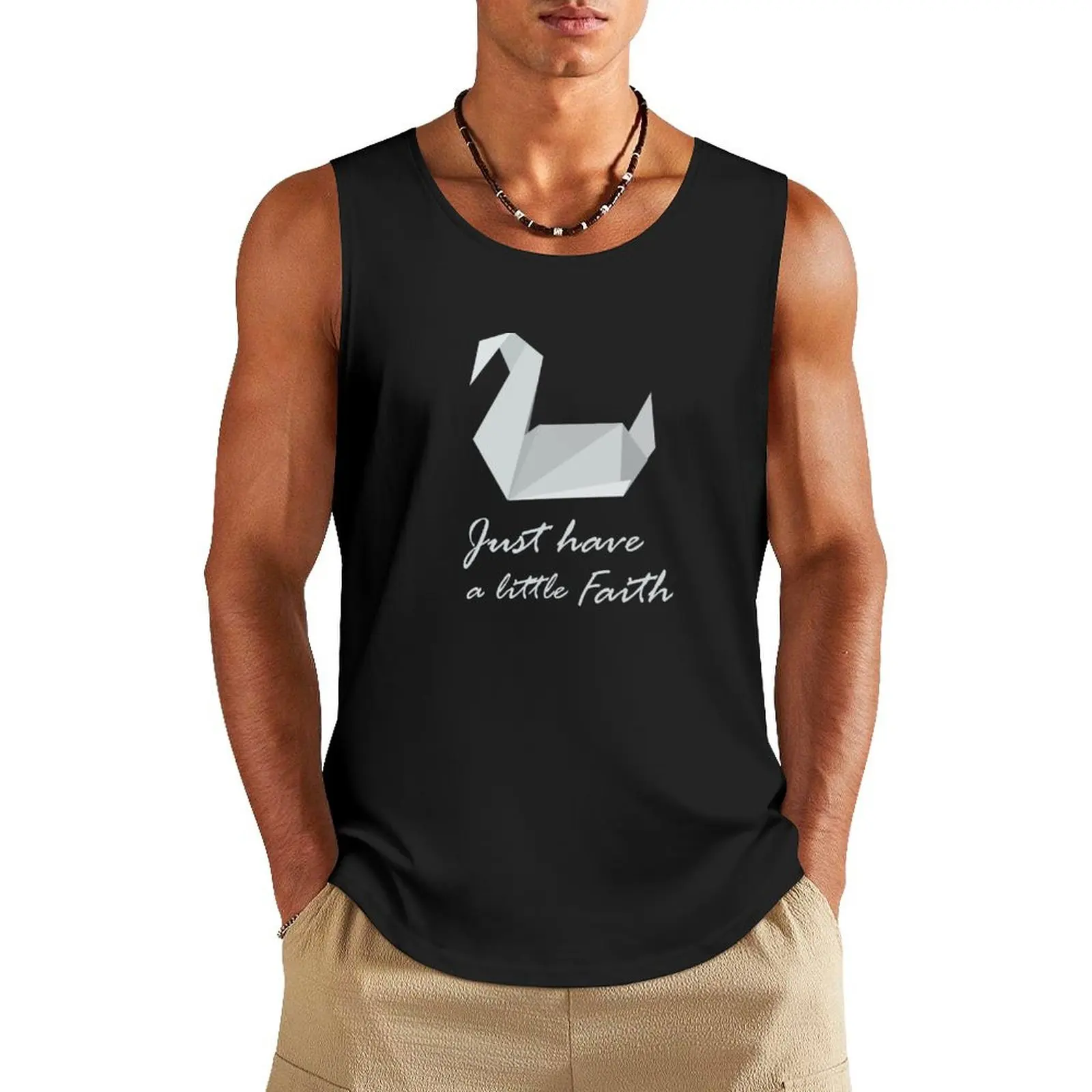 Just Have a little Faith - Prison Break Tank Top sexy clothes men Men's vest Men's sports t-shirt