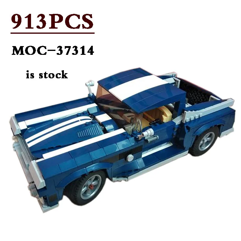 

Classic Racing MOC-37314 Beast 913pcs Sports Car Model-10265 Alternative Design DIY Model Building Blocks Toy Birthday Gift Gift