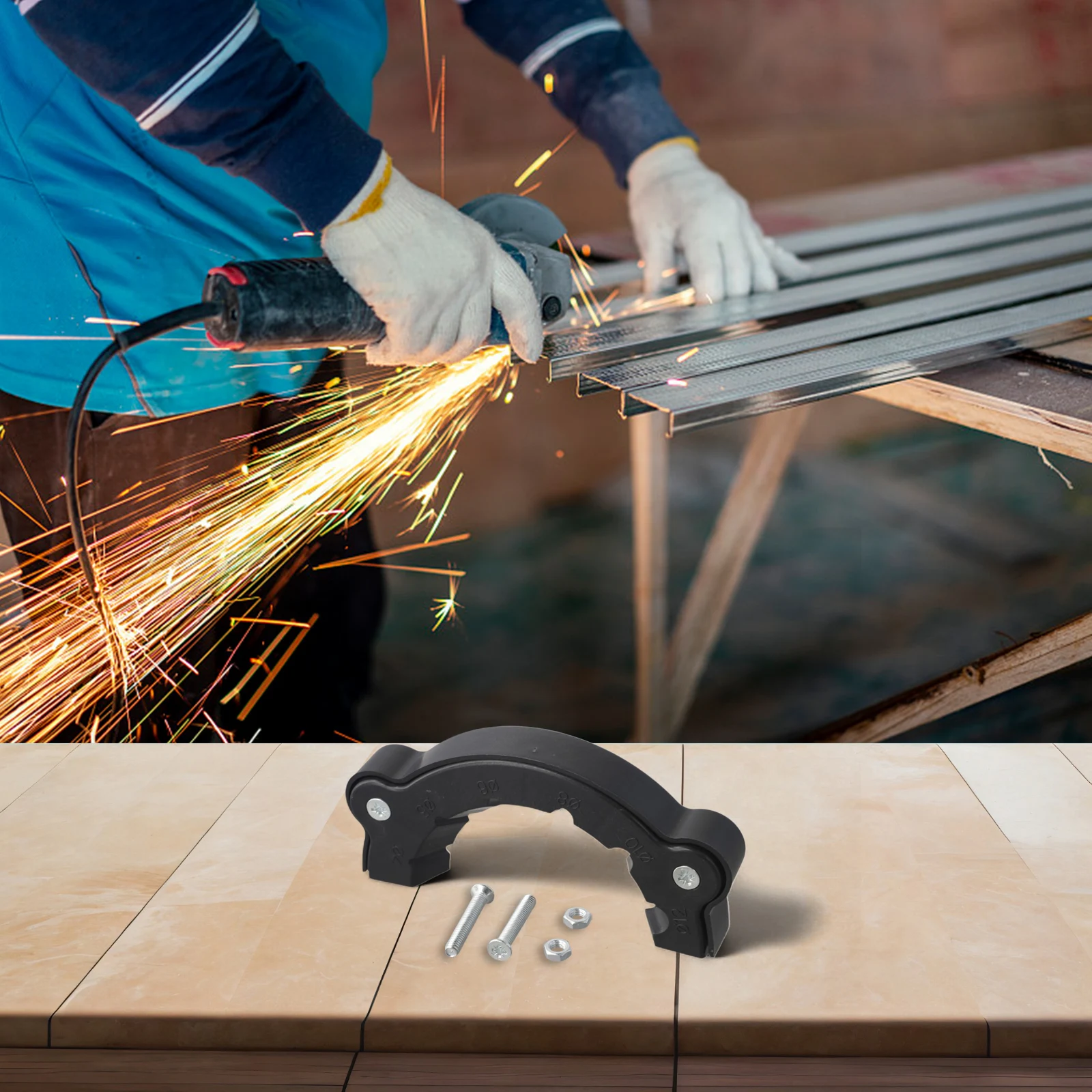 

Drill Holder Angle Grinder Tool Sharpening Multifunctional Drill Grinder Compact Grinder User-friendly Operation