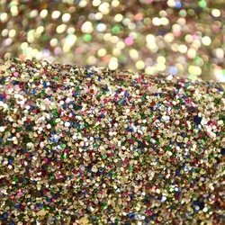 Sequin Fabric Bronzing Tightly Stiffened Dress Designer Wholesale Cloth for Diy Apparel Sewing Meters Material