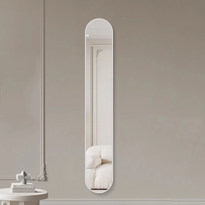 Long Luxury Mirror Wall Modern Living Room Decoration Full Body Girls Men Bedroom Bathroom Mirror Oval Espelhos Home Products