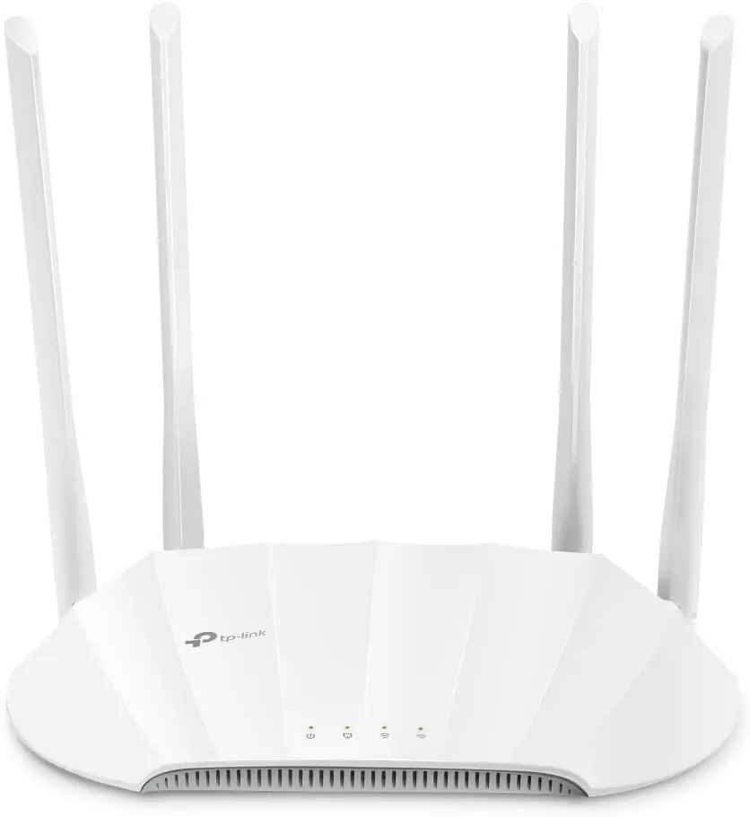 

Точка доступа Wi-Fi 6 AX1800 с поддержкой двухдиапазонного гигабитного подключения, технологией Beamforming, многорежимным режимом работы, 4 антеннами и пассивным PoE