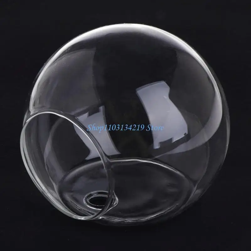 N5KC Glass Vase Wall Hanging Hydroponic Terrarium Fish Tanks Potted Plant Flower pot