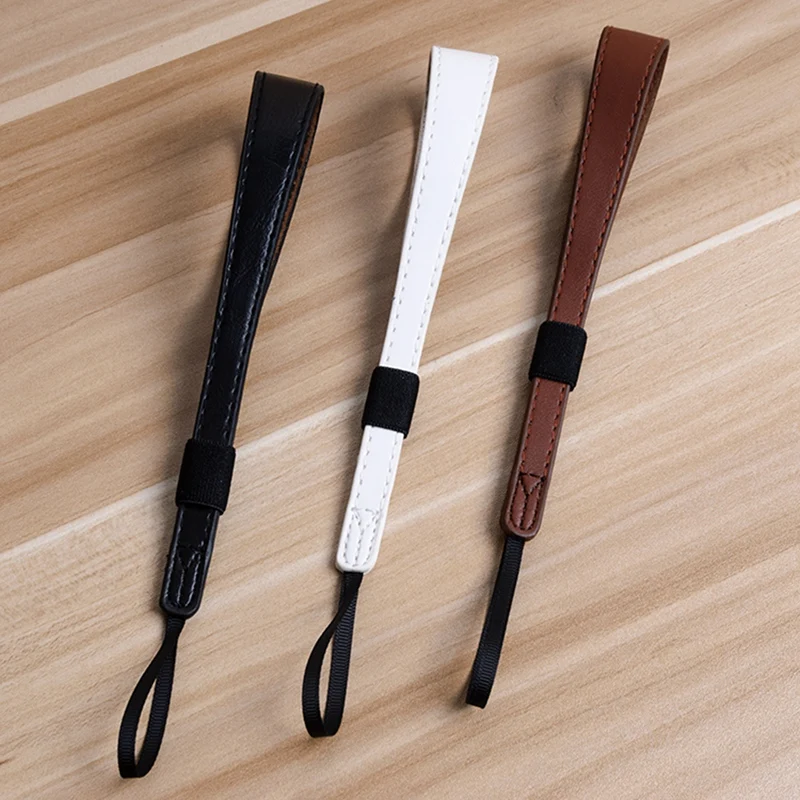 Camera Wrist Strap PU Leather Hand Strap Portable Camera Strap Convenient For Carrying The Camera-WMAN