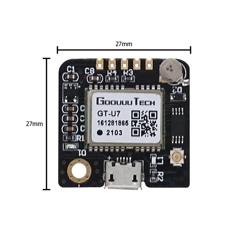 Imagem -02 - Módulo de Navegação Gps Posicionamento Satélite Compatível Neo6m 51 Microcomputador Single Chip Stm32 para Arduino Gt-u7