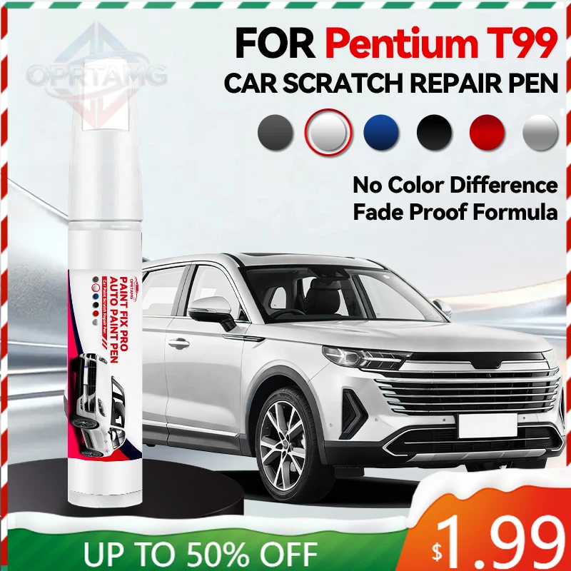 

Purpose Vehicle Tool For Pentium T99 1994-2026 Paint Repair Pen Touch Up Scratch Remover DIY Auto Accessories Black White Silver
