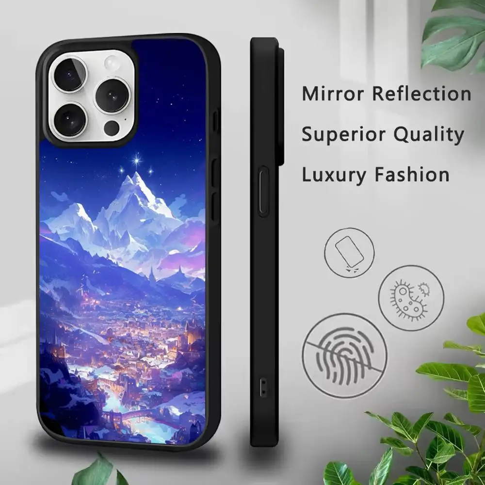 حافظة هاتف Acotar Court of Mist and Fury لهاتف IPhone 17,16,15,Pro,Max,Air,14,Plus,13,12,11 Magesafe غطاء شحن لاسلكي