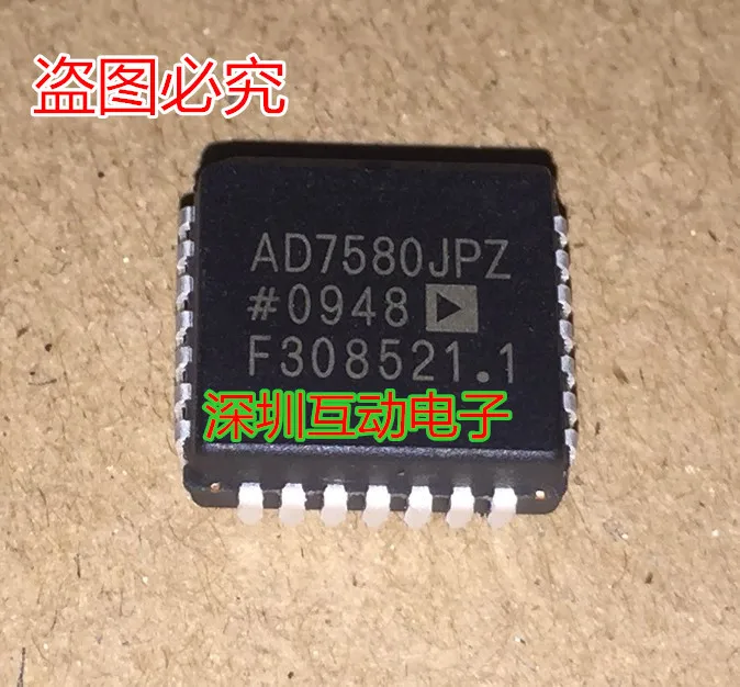 Free shipping   AD7580JPZ AD7580JP PLCC-28      10PCS