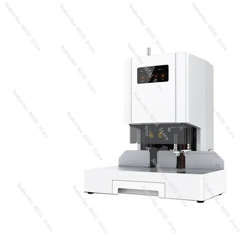 Accounting voucher binding machine laser intelligent automatic office accounting file hot melt riveting tube binding machine