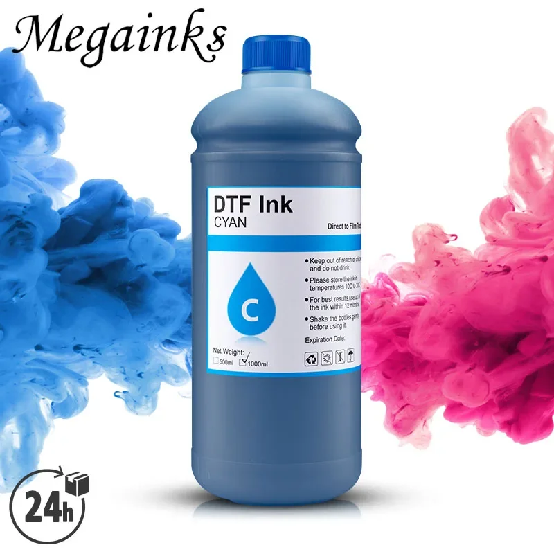 White DTF Ink 1000ml for DTF Film ink Direct Transfer Film for Epson i3200 i1600 DX5 DX7 4720 5113 XP600 Printhead L1800 1390