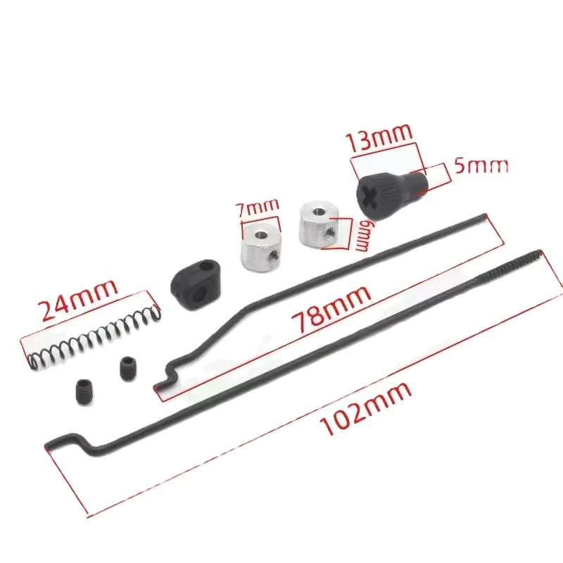 1 Set Spare Accessories Throttle/Brake Assembly for 1/10 HSP RC Model Nitro on Road Cars