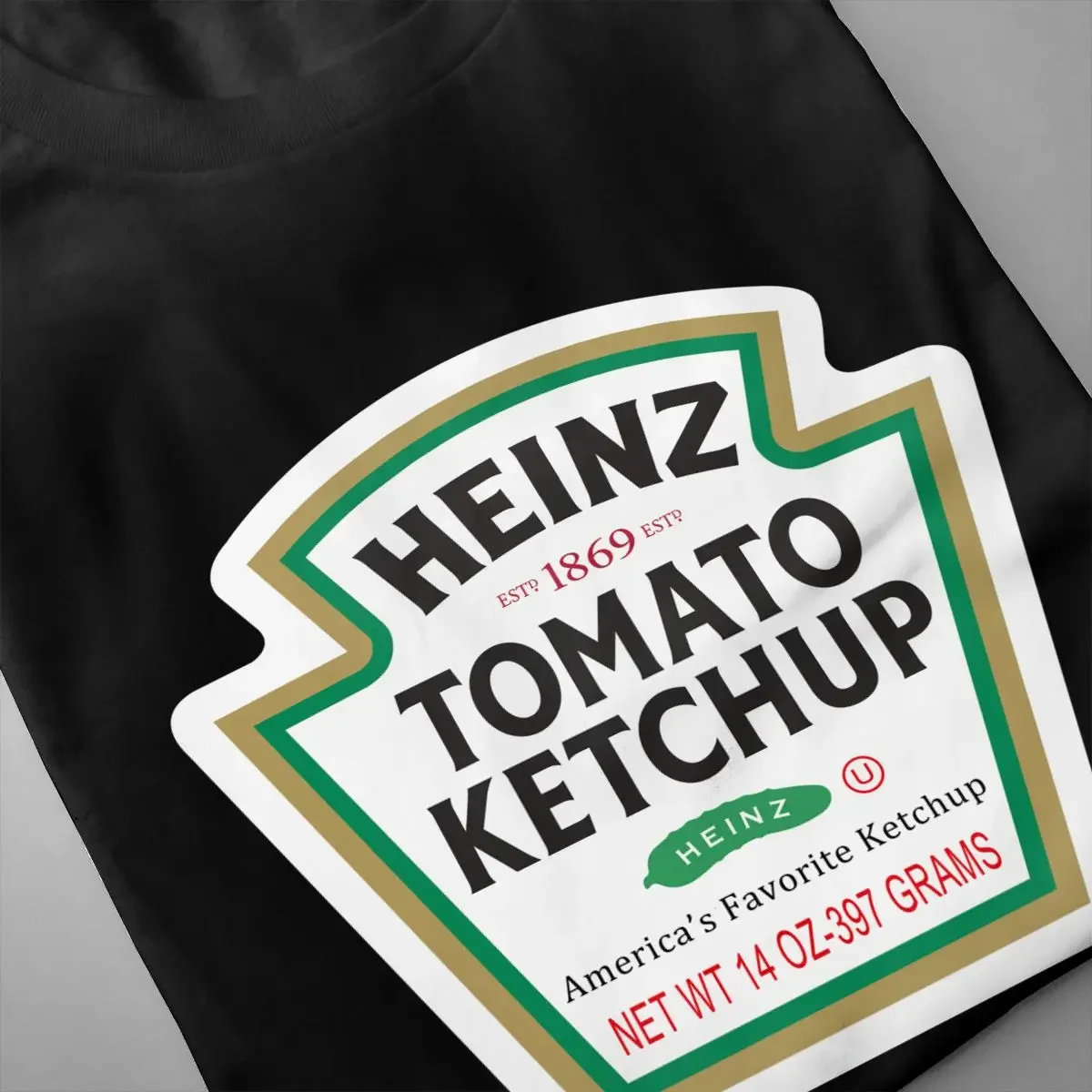 Heinz Americas Favorite Ketchup Graphic 80S 90S Shirt T-shirt Cool Design Hip Hop Hot Deals Tee