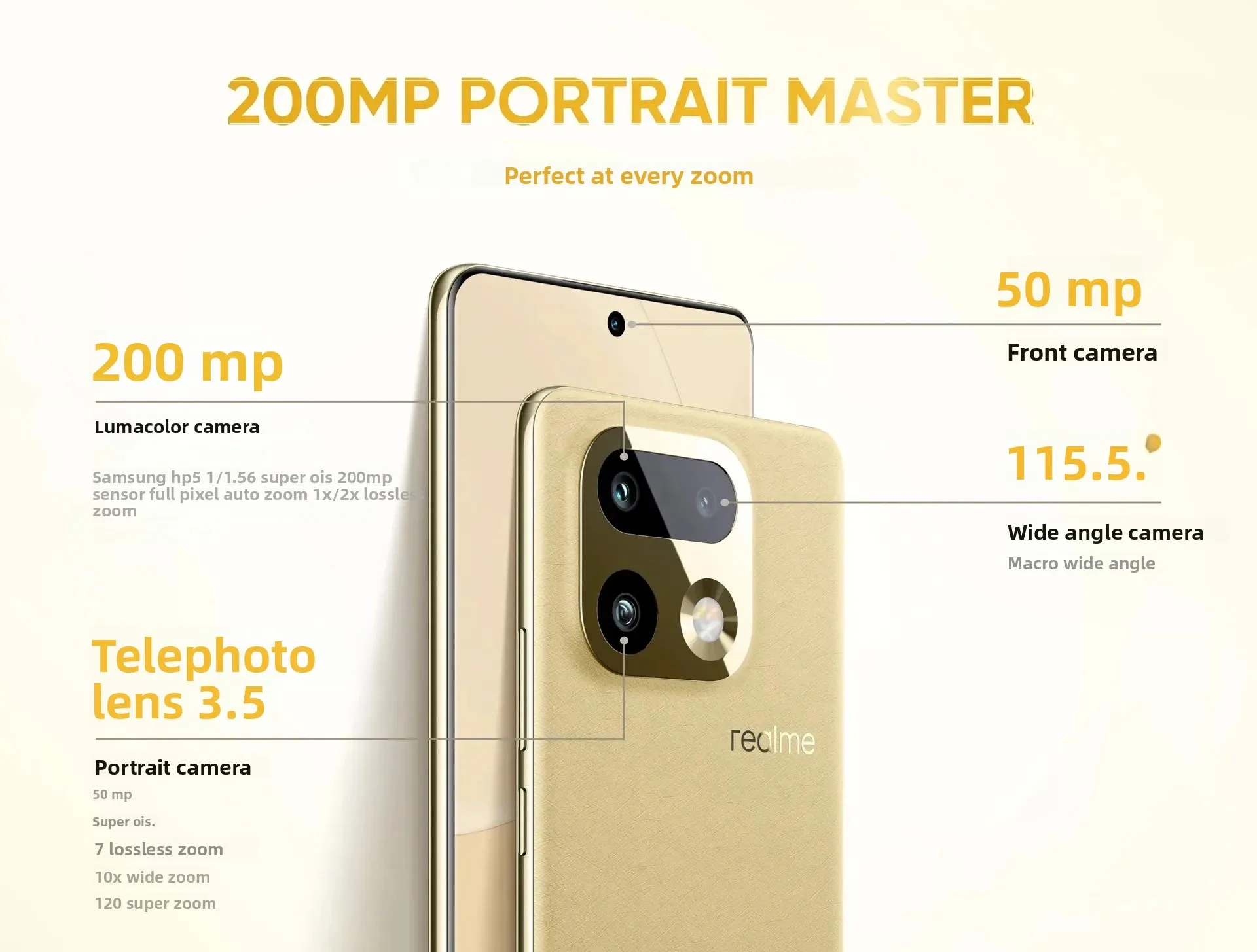 realme 16 Pro Plus 5G Smartphone 2026 New Snapdragon 7 Gen 4 200MP Camera 6.8'' AMOLED 144Hz Curved Display 7000mAh Battery NFC