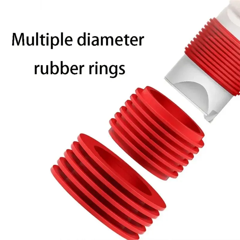 DTEN-Washing Machine Anti-Odor Floor Drain Pipe 4 Joints 360° Rotation Sewer Pipe Wall Drainage Insect-Proof Anti Backflow C