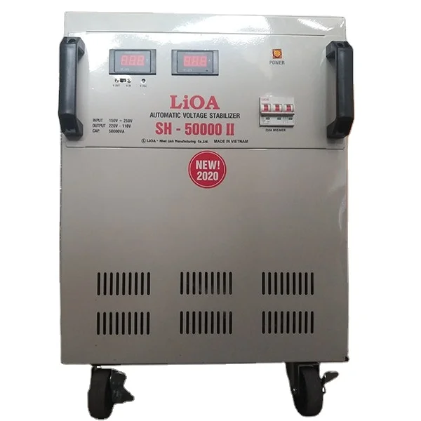 High Quality 1 Phase Automatic Voltage Stabilizer (SH - 50000 II) Made In Vietnam