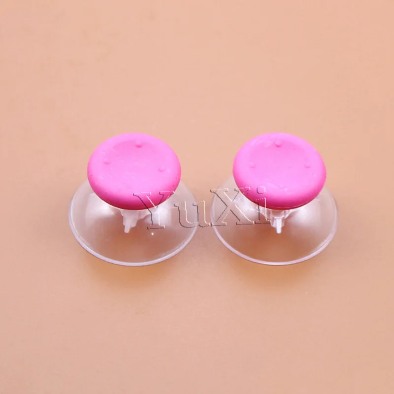 YuXi 2PCS สําหรับ Microsoft Xbox360 เกมคอนโทรลเลอร์ 3D Analog Joystick Stick โมดูลเห็ดหมวก Thumb ฝาครอบเปลี่ยนอุปกรณ์เสริม