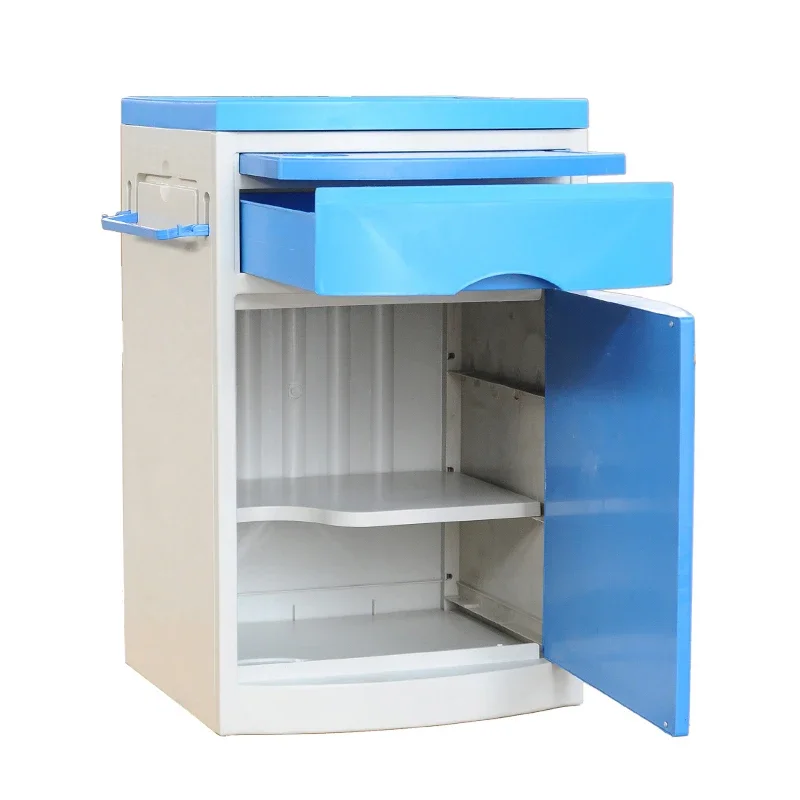 Factory wholesale medical equipment ABS plastic hospital bedside table