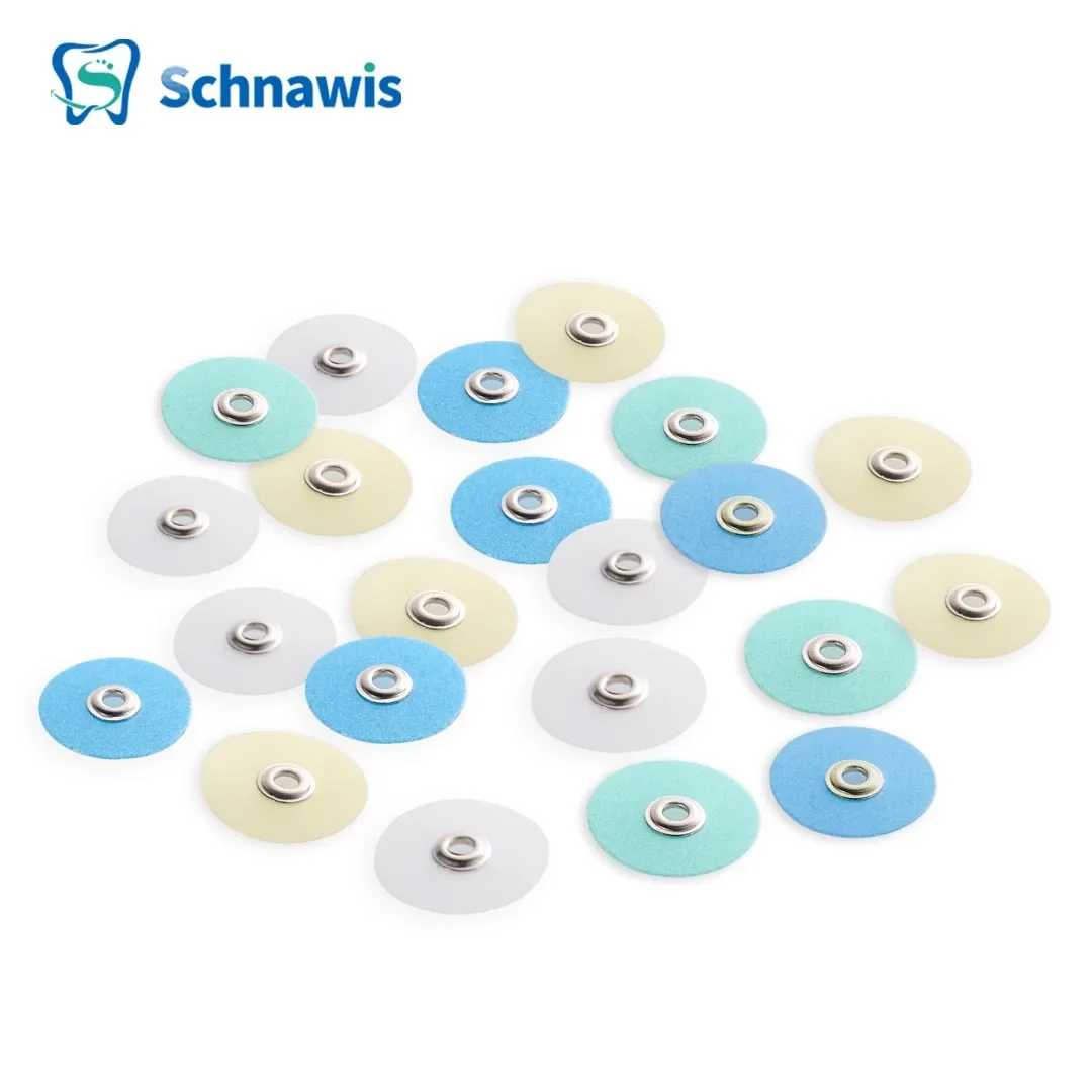 (Cant Be Autoclaved)Dental Polishing Discs Gross Reduction Contouring Mandrel Dental Consumables Stripes Dentist Tool Instrument