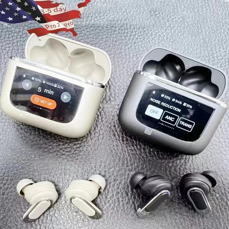 Imagem -02 - Fone de Ouvido sem Fio v8 com Tela Sensível ao Toque Lcd Fone de Ouvido Impermeável Tss Earbuds Chegam Novas 2023